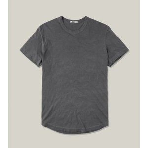 NEW BUCK MASON PIMA CURVE HEM TEE
